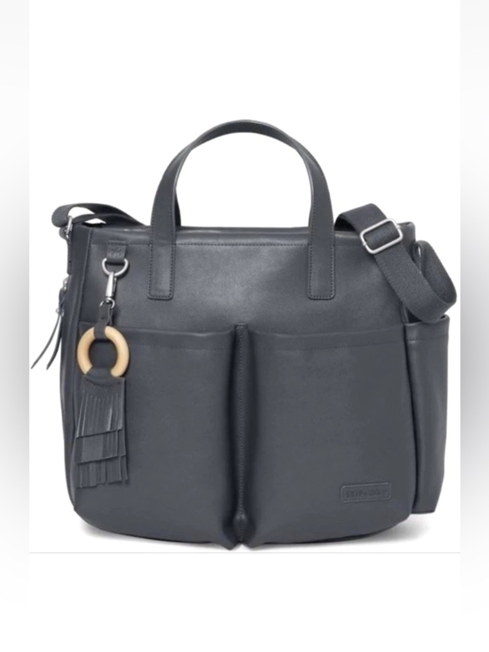 Skip Hop | Greenwich Simply Chic Diaper Bag Smoke Tote Changing Bag